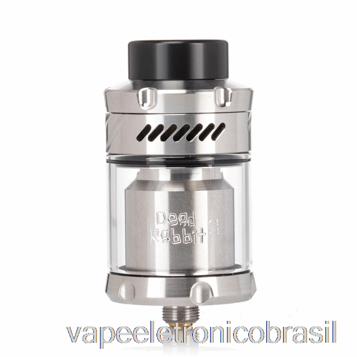 Vape Recarregável Hellvape Dead Coelho V3 25mm Rta Aço Inoxidável